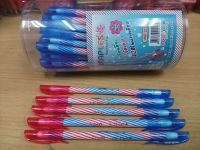 Maplesปากกา2หัว หมึกสีแดง-สีน้ำเงิน