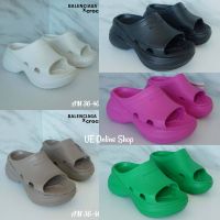 รองเท้าแตะสวมผู้หญิง Balenciaga Crocs Women รองเท้า ผ.ญ รองเท้าส้นสูง รองเท้าแตะเปิดหน้า รองเท้าแฟชั่นผู้หญิง รองเท้าสุขภาพ รองเท้าเพื่อสุขภาพ Shoes for women (women sandals)