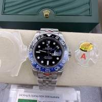 นาฬิกาข้อมือ Rolex Gmt CC (พร้อมกล่องใสเดินทาง)