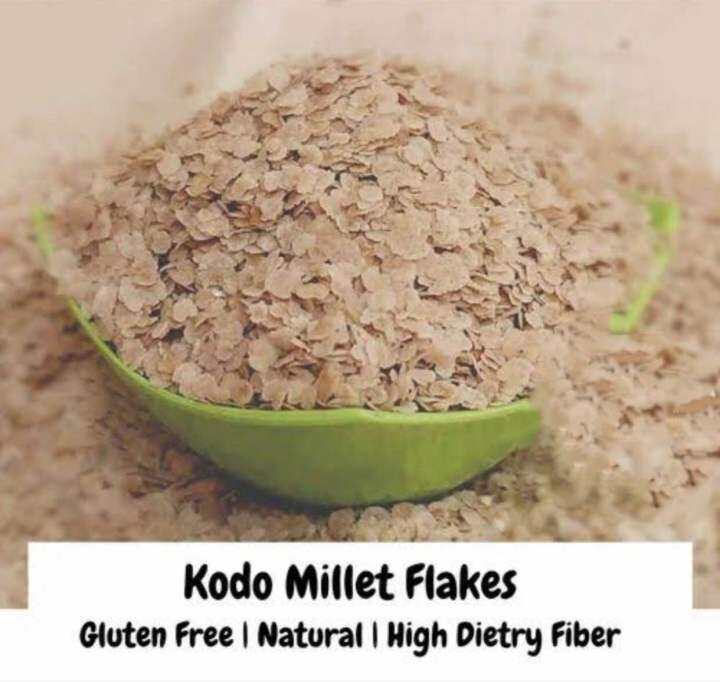 Kodo Millet Flakes 500g Millet Poha Lazada.co.th