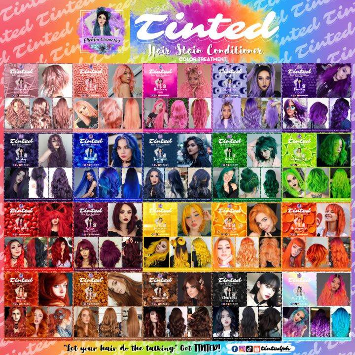 TINTED Hair Stain Conditioner 60ml (Hair Dye Treatment / Semipermanent