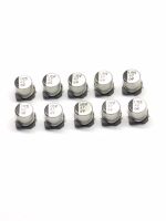 10ชิ้น SMD Electrolytic capacitor 47/6V Chip Capacitor