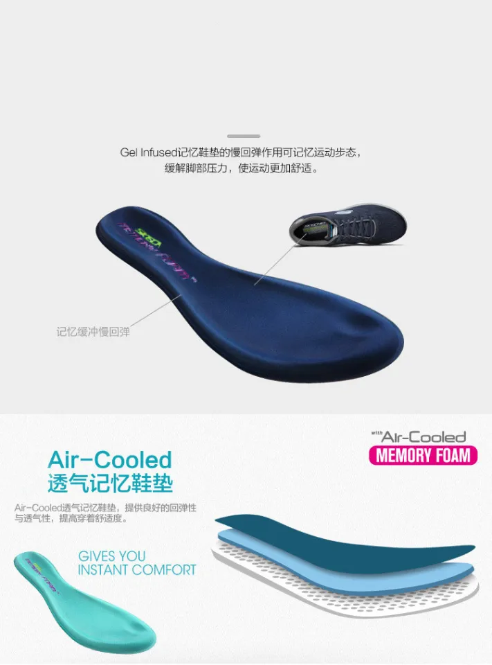 Gel infused memory foam on sale insoles