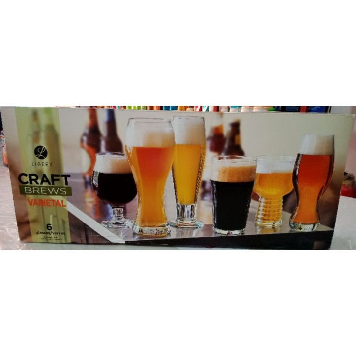 Libbey Craft Brews Varietal 6 Glasses Set Lazada Ph 6050