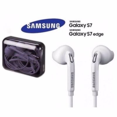 หูฟังใช้สำหรับSamsung Galaxy S7 S8 S9 S10 และGalaxy ทุกรุ่น คุณภาพเสียงดี มีไมค์และปุ่มเพิ่มเสียงลดเสียง