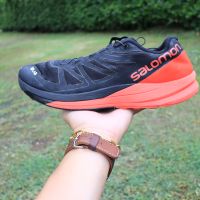 ส่งฟรี 10US 28cm 44eu Salomon S-Lab Sense Ultra  My Favorite trail running shoes Pre-owned Authentic