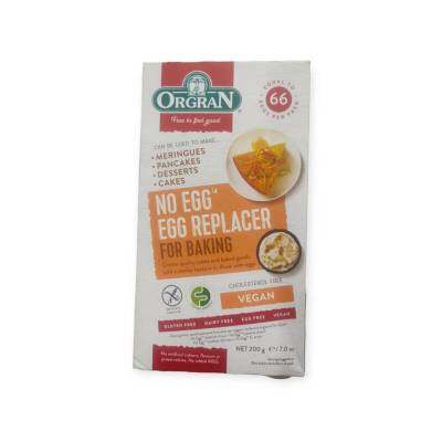 Orgran vegan No Egg  Egg Rrplacer For Baking 200g.ใช้แทนไข่สำหรับทำขนม 200 กรัม