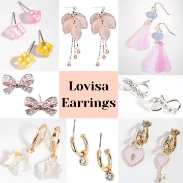 Lovisa Pink Open Circle Drop Earrings in 2023