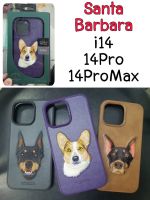 Santa Barbaba เคสน้องหมางานปัก i14/i14pro/i14promax