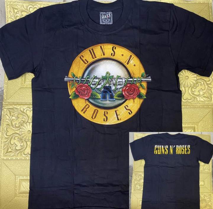 Guns N Roses Black T Shirt | Lazada PH