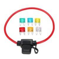 Mini fuse holder +Mini fuse 10A (กระบอกฟิวส์เล็ก พร้อมฟิวส์เล็กขนาด 10 แอมป์