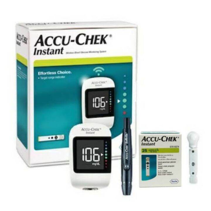 Accuchek Instant Alat Tes Gula Darah Accucheck Instan Cek Diabetes ...