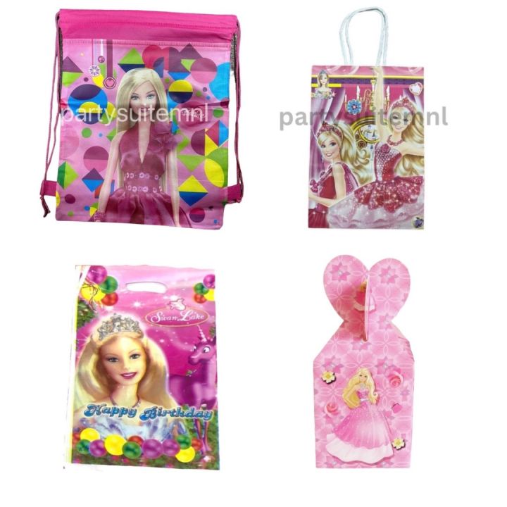 12 Ethnic Black Adult Barbie Birthday Party Chip Favor Treat Candy Bags |  eBay