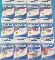 ดวงเบ็ด Mustad รุ่น อิเซมาแบบบิดกับมีห่วง