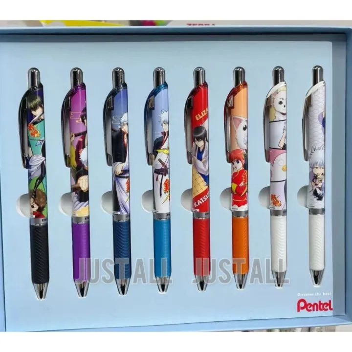 gintama-pentel-energel-gt-ปากกาหมึกเจลสีดำ-เพนเทล-ลาย-กินทามะ