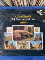 LPBOX 18 : A Choral Festival : York Celebrations Choir , แผ่นต้นฉบับเดิม แผ่นเสียง vinyl Lp 33rpm 12"สภาพกำลังฟังได้ดีได้รับการตรวจสอบ