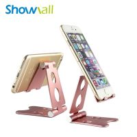 HS213S Mobile Phone Bracket Car Universal Phone Stand 270 Rotation Folding Aluminum Alloy Phone Holder For Phone/desk.ที่วางโทรศัพท์มือถือในรถยนต์ สีพิงค์โกล ที่วางโทรศัพท์อเนกประสงค์ 270 หมุนได้อลูมิเนียมอัลลอยด์ที่วางโทรศัพท์สำหรับโทรศัพท์/โต๊ะทำงาน