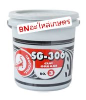 จาระบีตราจระเข้ สีแดงเบอร์3 ขนาด5กิโลกรัม