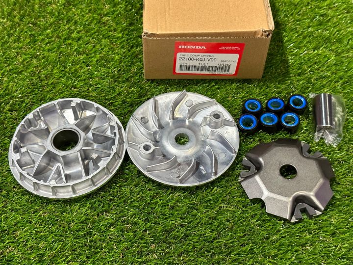 HONDA BEAT FI V2 FRONT PULLEY SET PULLY SET WITH ROLLER DEPAN PULLEY SET FACE COMP DRIVEN