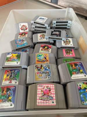 ตลับเกมส์ N64 game cartridge แท้ Original JAPAN มือสอง