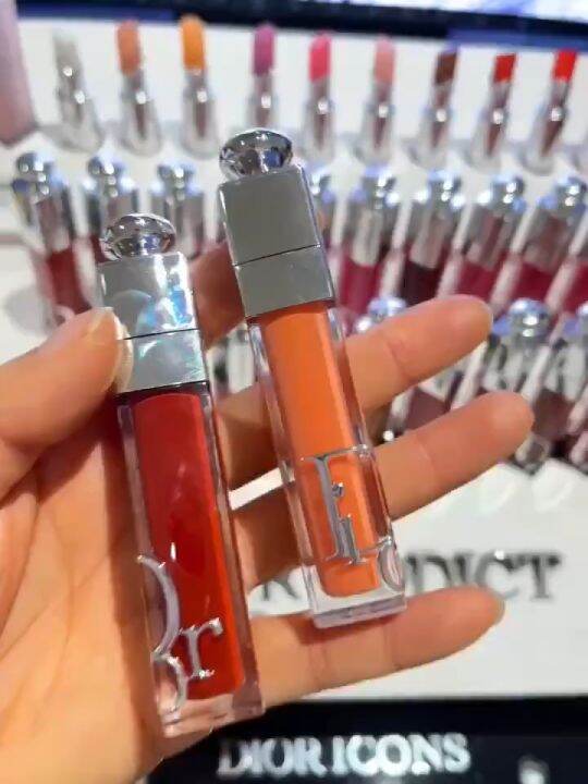 Dior Addict Lip Maximizer NEW FORMULA Lip Plumping Gloss Ori Glossy Lip