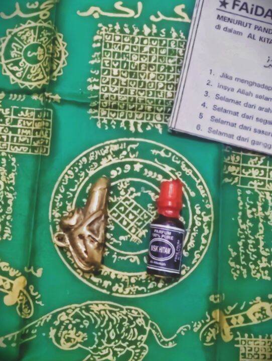 ajimat pusaka ageman sarutomo kera wafak rajah dan minyak misik ...