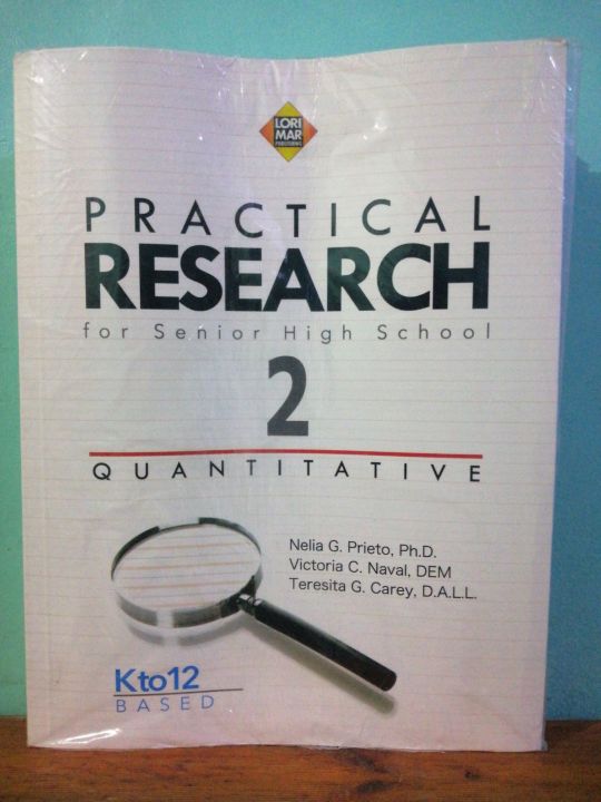 sample quantitative research for senior high school