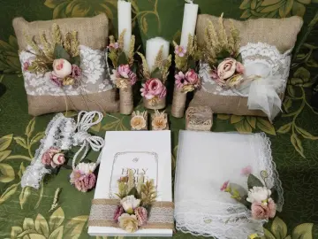 Complete Wedding Essentials Set Rustic Themed
