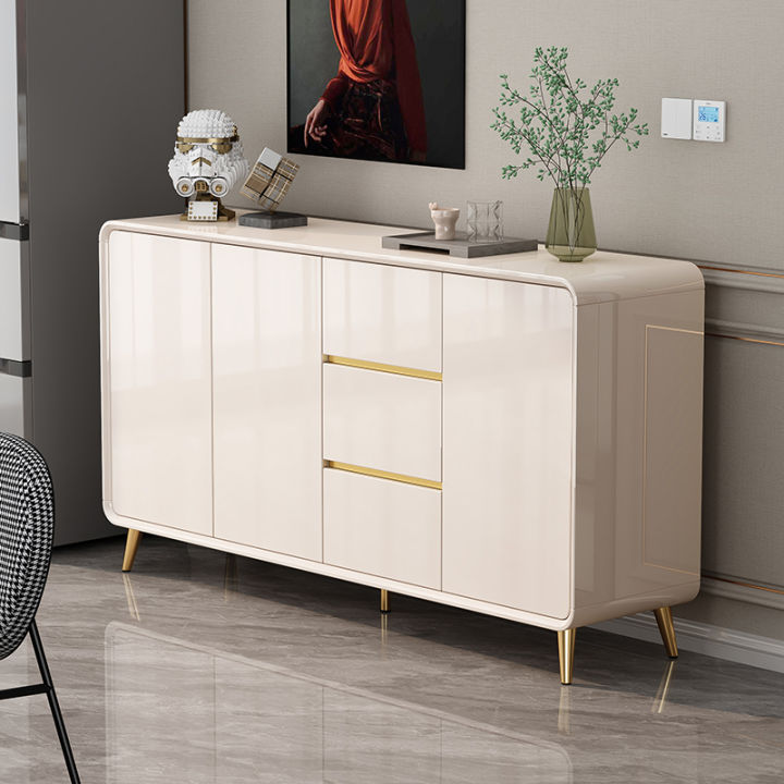 Accessible Luxury Baking Finish Sideboard Modern Minimalist Living Room ...