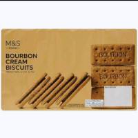 m&amp;s chocolate bourbon cream biscuit ?บิสกิตช็อกโกแลตสอดไส้ครีมช็อกโกแลต 400กรัม//150g.