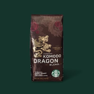 เมล็ดกาแฟสตาบัคส์ Komado dragon Blend 250 กรัม