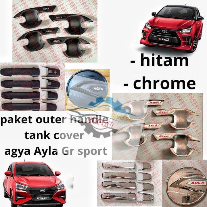 Aksesoris Agya Chrome: Sentuhan Kemewahan untuk Si Mungil
