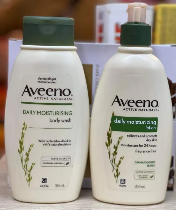aveeno body wash and lotion Lazada PH