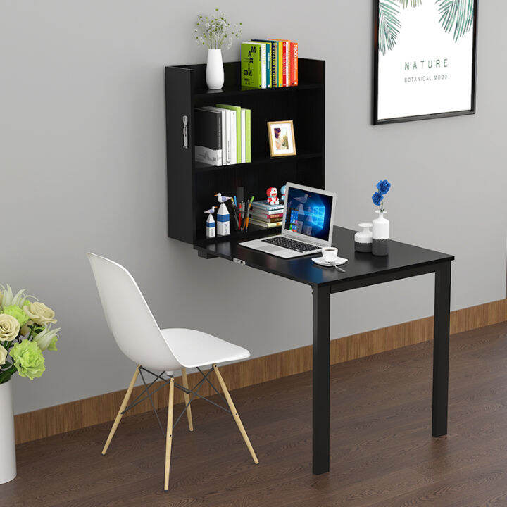 WallMounted Foldable Dining Table Bar Counter Small Apartment Telescopic Invisible