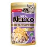 (ยกโหล)Nekko แมวโต รสทูน่าชีสเยลลี่ 12ซอง