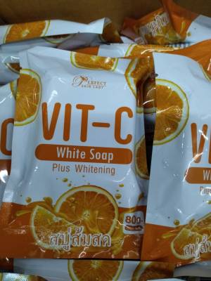 สบู่ ส้มสด VIT-C
White Soap
Plus Whitening