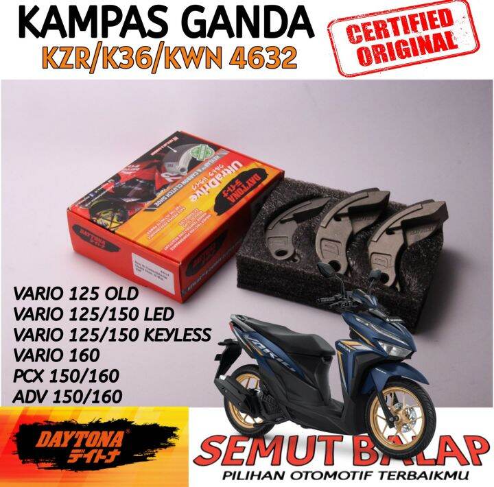 Kampas Ganda Daytona Vario Led Vario Vario Kampas Ganda Vario Daytona Original