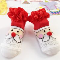 Kinchobabyshop - Santa sock  ถุงเท้าซานต้า รับ #xmas #ถุงเท้าเด็ก #ชุดxmas