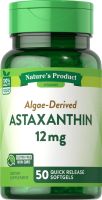 Astaxanthin 12 mg (50ซอฟต์เจล) แอสต้าแซนทิน ฟื้นฟูผิวขั้นสุด!!