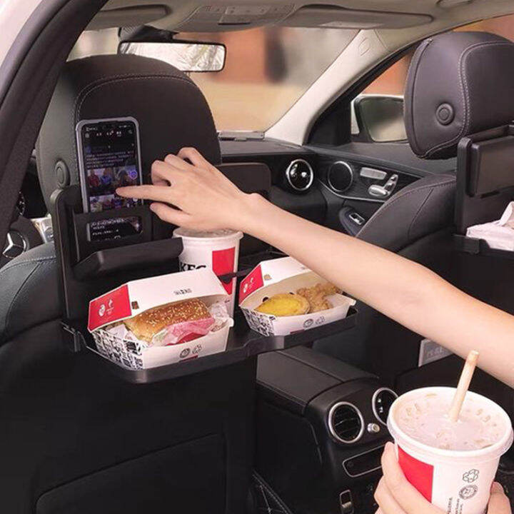 Car dining table car folding dining table universal rear seat rack