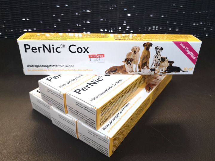 pernic-cox-อาหารเสริมบำรุงโรคข้อเสื่อมในสุนัขจากสารธรรมชาติ-ขนาด-30ml