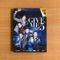 DVD : Give Me 5 Concert Rate A (ปี 2558) [มือ 2]  ดีวีดี คอนเสิร์ต แผ่นแท้ ณเดชน์ เวียร์ มาริโอ้ เจมส์ มาร์ เคน ภูภูมิ