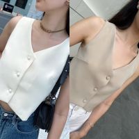 YFLWEAR - CLAIRE TOP BEST SELLER เสื้อครอป ทรงสวย *สีtaupe พร้อมส่ง สีivory, Black พรีออเดอร์ 7 วัน*