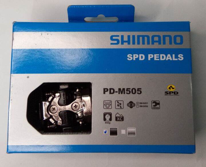 cleats pedal m505