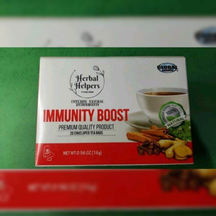 5in1 Tea Immunity Boost Cinnamon Ginger Clove Coriander Green Tea 20