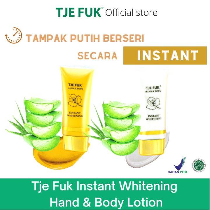 TJE FUK Hand and Body Lotion Instant Whitening Lotion tubuh