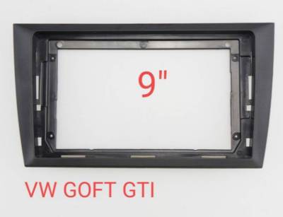 หน้ากากวิทยุ Volkswagen VW GOLF GTi 6 ปื2008 -2012 สำหรับเปลี่ยนจอ Android 9