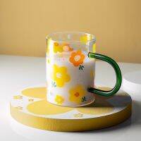 Wind floret glass?แก้วใสลายดอกไม้