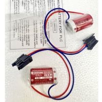 ใหม่ ญี่ปุ่น MAXELL ER3 ER3S 1/2AA 3.6V PLC ของแท้ อุตสาหกรรมแบตเตอรี่ ปลั๊กดำ?