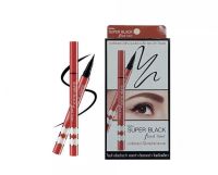 0[? ส่งด่วน - ราคาถูก ] Mistine Super Black Fixed eyeliner มิสทิน ซุปเปอร์ แบล็ค ฟิค ไ